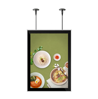 Boîte à lumière magnétique led magnifiquement conçue boîte à lumière magnétique led mince tableau de menu ristorante