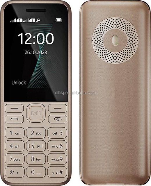 2023 Hot Selling High Quality 2023 Version for No kia 130 2.4 Inch Dual SIM Feature Phone 2G Cellular TFT Screen Display Bar