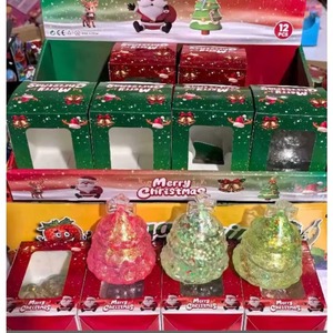 Squishy ChristmasTree Toy Maltose Slow Rebound Stress Relief Fidget Toy Kids Sensory Holiday <b>Gift</b> Party Favors Promotional Toy - Product Image 2