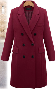 Winter New Style <strong>Oversize</strong> Upset Long Style Woolen <strong>Women</strong> Plus Size <strong>Jackets</strong> Coats