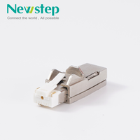 Conector RJ45 STP Cat 8 de Alto Rendimiento sin Herramientas para Conectores Modulares Cat8 de Alta Calidad que Garantizan una Red Perfecta