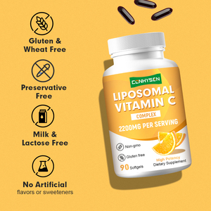 Meilleures ventes OEM de gélules de <span class=keywords><strong>vitamine</strong></span> <span class=keywords><strong>C</strong></span> <span class=keywords><strong>liposomale</strong></span> à haute puissance, supplément à base de plantes pour soutenir la fonction immunitaire, gélules antioxydantes - Product Image 4