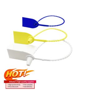 Étiquette de joint en plastique de serrure de joint en plastique sécurisée évidente d'inviolabilité Offre Spéciale pour l'étiquette de joint en plastique de cadenas de sac - Product Image 2