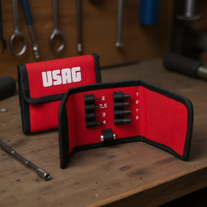 ชุดเม็ดมีดเกลียวยูซาจ ขนาด 2.5 ถึง 8 มม. แบบเมตริก กล่องเก็บสีแดง - Product Image 3