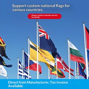 Banderas de Poliéster para Eventos Deportivos de Fútbol 2026, Banderas Personalizadas de <span class=keywords><strong>Asia</strong></span>, Europa, África, América y Oceanía - Product Image 2
