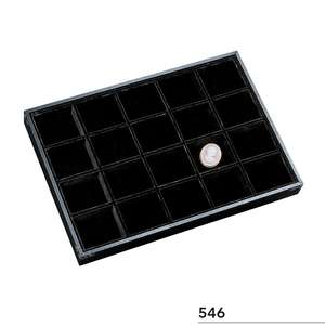 ขายส่งกํามะหยี่ตกแต่งเครื่องประดับแสดงหรูหราถาดเครื่องมือวางซ้อนกันได้ - Product Image 4