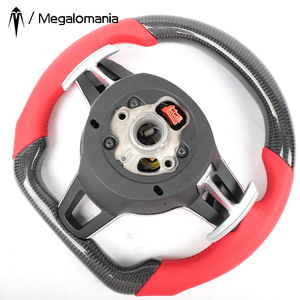 Volante Sportivo in Vera Fibra di Carbonio per <span class=keywords><strong>Porsche</strong></span> 911 Cayenne <span class=keywords><strong>Macan</strong></span> - 1 Anno di Garanzia, Accessorio per Interni Auto - Product Image 6