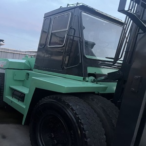 Chariot élévateur d'occasion FD150, bon prix, chariot élévateur diesel Mitsubishi FD150 d'origine japonaise de 15 tonnes - Product Image 3