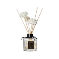Diffuseur de parfum Gardenia, diffuseur d'arômes pour la maison à longue durée de vie avec bâtonnets en rotin naturel pour la décoration de la chambre