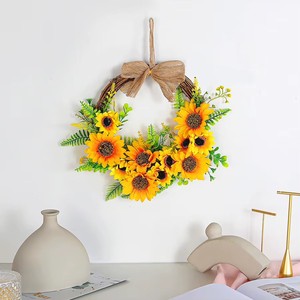 <span class=keywords><strong>Guirnalda</strong></span> de Girasoles Artificiales y <span class=keywords><strong>Guirnalda</strong></span> Navideña al por Mayor para Decoración de Acción de Gracias y Halloween, No Tóxica, Reutilizable, para Uso en Interiores - Product Image 5