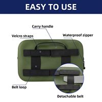 Sac banane étanche portable multi-usages avec compartiment en maille pour SUP, plongée, pêche, jet ski, plage, camping et voyages