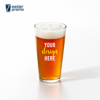 Verres à bière personnalisés de 16 oz avec votre propre logo
