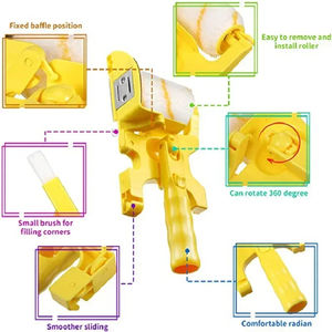 Nuevo Rodillo de Pintura para Bordes con Acabado Preciso, Juego de Rodillos Multifuncionales para Pintar Paredes y Techos del Hogar - Product Image 4