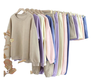 Sudadera Casual Personalizada con Estampado Frontal, Cuello Alto, Estilo Francés, Oversize, para Mujer, Mezcla de Poliéster/Algodón, Anti-Pilling - Product Image 2