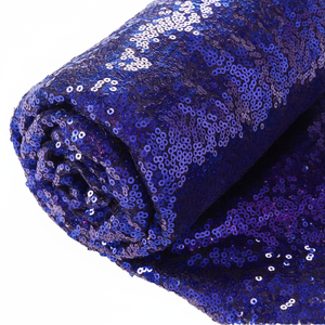 Tela de Terciopelo con Lentejuelas Brillantes Super Suaves de Diseño Personalizado, 100% Poliéster, para Vestidos - Product Image 1