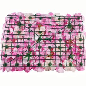 Mur Végétal Fond de Mur en Gazon Artificiel Base Tissu à Enrouler Plantes et Fleurs Artificielles pour Mur d'Intérieur - Product Image 6