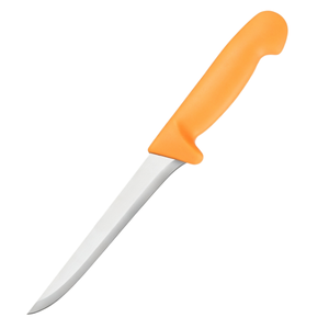 Couteau à désosser et à fileter de 7,4 pouces, lame en acier inoxydable, manche antidérapant en PP bleu, pour la viande, le poisson, la volaille, la boucherie, l'hôtellerie-restauration - Product Image 2