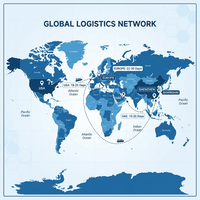 Transitaire maritime professionnel Chine-Europe |   Agent maritime FCL DDU fiable, solutions logistiques mondiales 20GP/40GP