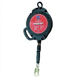 Cuerda de seguridad retráctil de acero avanzado con gancho, dispositivo anticaídas retráctil, bloque anticaídas retráctil. - Product Image 1