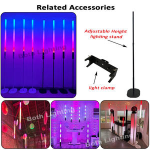 Éclairage <span class=keywords><strong>Tube</strong></span> <span class=keywords><strong>LED</strong></span> 360 Pixels DMX Sans Fil Pleine Couleur IP65 Étanche avec Sac, Lot de 4, pour Événements DJ, Entrepôt UE Allemagne - Product Image 5