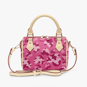 Borsa a Tracolla Mini con Stampa Camouflage Cuore Blu, <span class=keywords><strong>in</strong></span> Pelle PU, Manico Superiore, Borsa a Nuvola Camouflage per Uso Quotidiano Femminile - Product Image 2