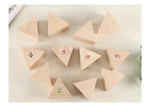 Conjunto de prismas de som de madeira para crianças, conjunto de 12 blocos de percussão para crianças, brinquedos sensoriais de atividades de ouvir e aprender para idades de 18 m + - Product Image 6