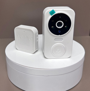 Sonnette de porte intelligente sans fil LEDEAST M8 avec alarme, rappel, accès à distance et fonction de conversation bidirectionnelle avec les visiteurs - Product Image 3