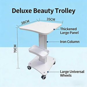 Carrito Pequeño para Equipos de Belleza, Específico para Salones de Belleza, Base para Burbujas Pequeñas, Soporte Móvil para Herramientas, Estante de Almacenamiento - Product Image 6