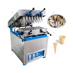 Máquina para hacer conos <span class=keywords><strong>de</strong></span> Pizza dulce, máquina para hacer conos <span class=keywords><strong>de</strong></span> helado, gofrera comestible - Product Image 4