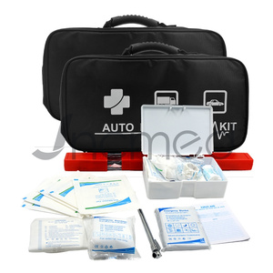 대형 차량용 구급상자 4L/5L 나일론 방수 휴대용 응급 생존 키트 (방수 가방 포함, 하이킹 캠핑용) - Product Image 2