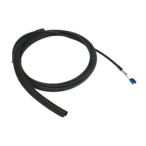 Compatible de fábrica 1M FTTH blindado DLC 7,0mm monomodo y multimodo dúplex Breakout Cable de conexión de fibra óptica