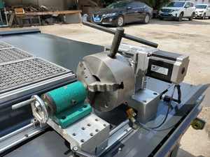 เครื่องเราเตอร์ <span class=keywords><strong>CNC</strong></span> ราคาประหยัด พร้อมแกนหมุน 4 แกน เครื่องเราเตอร์ <span class=keywords><strong>CNC</strong></span> 4 แกน พร้อมระบบเปลี่ยนเครื่องมืออัตโนมัติ - Product Image 5