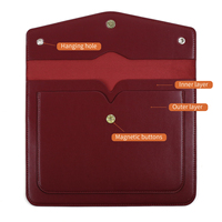 Housse de protection pour ordinateur portable en cuir PU personnalisé, fine, portable, pour ordinateur portable