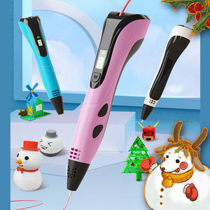 Bolígrafo <span class=keywords><strong>3D</strong></span> Automático Portátil de Alta Calidad a <span class=keywords><strong>Precio</strong></span> Económico, Bolígrafo de Arte <span class=keywords><strong>3D</strong></span> Creativo, Juguete Profesional, Regalo para Niños, PLA/ABS 0.5mm - Product Image 2
