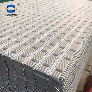 Bar tasarlanmış 2000 yükseltilmiş kaburga modüler kemer POM/<span class=keywords><strong>PA</strong></span> modüler konveyör bant gıda uygulamaları için 6mm kalınlığında - Product Image 3