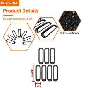 Couvre-phare avant de voiture/clignotant/grilles décoratives pour <span class=keywords><strong>Jeep</strong></span> <span class=keywords><strong>Wrangler</strong></span> JK 2007-2017, <span class=keywords><strong>accessoires</strong></span> de style - Product Image 6