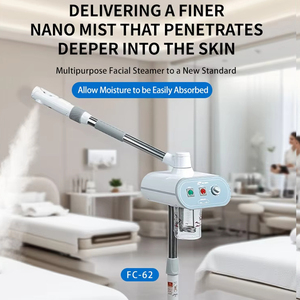 Vaporizador Facial Nano Iónico con <span class=keywords><strong>Ozono</strong></span>, Compresa Caliente, Vaporizador con Calor, Cuidado Facial, Hidratación de la Piel, Máquina de Belleza - Product Image 2