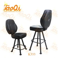 Chaise de jeu de casino moderne K333 avec pivotement à 360 degrés, structure en acier durable, tabouret de bar pour tables de poker et sièges de casino