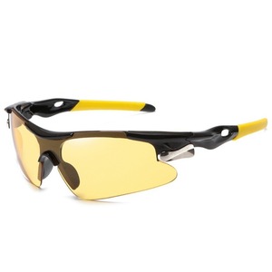 Gafas de sol deportivas Ztc363 con lentes amarillas, gafas de pesca a prueba de viento para hombres y mujeres, gafas para ciclismo y deportes al aire libre - Product Image 1