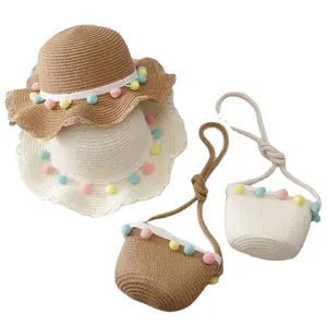 Custom, Embroidered & Unisex Baby Straw Hats 