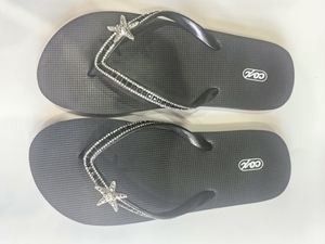 Sandalias de Playa Estilo Hawaiano para <span class=keywords><strong>Mujer</strong></span>, Hechas a Mano con Materiales de Piedras Preciosas, Suministro Directo de Fábrica - Product Image 2