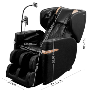Ready to Ship US 3D Shiatsu <b>Chair</b> <b>Zero</b> <b>Gravity</b> Back Heating PU Leather for Home & Work D1-609 Vending <b>Chair</b> // - Product Image 6