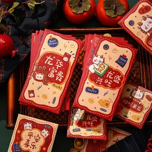 Paquete rojo de Año Nuevo chino 2024 sobre rojo de Año Nuevo chino 2024 para regalo