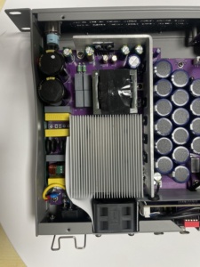 Цифровой аудиопроцессор Metal 400W Hi-Res Audio для профессиональных сценических колонок, эффекты, эквалайзер, пассивный, 8 Ом - Product Image 2