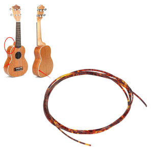 2PCS Bandes décoratives en celluloïd pour guitares acoustiques classiques 1700x2x1.5mm Rouge magmatique - Product Image 3