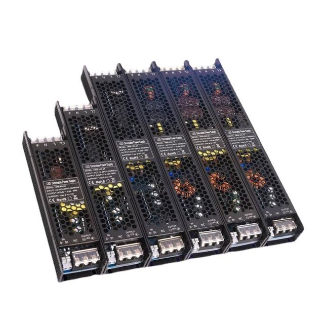 Dimmable LED Power Supply 60w 100w 200w 300w 400w Triac 0-10v 1-10v Dimmable Led Driver for 12v 24v Led Light