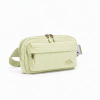Sac de poitrine unisexe en polyester imprimé personnalisé, étanche, en forme de coussin, avec fermeture éclair et fermoir, idéal pour le sport, les voyages et les activités de plein air
