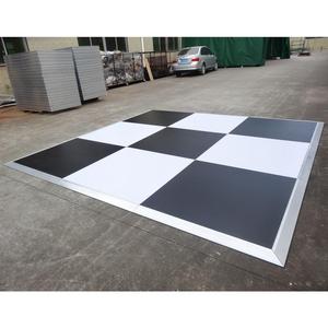 RK Plancher de danse portable à installation rapide, dalles modulaires en PVC et contreplaqué, épaisseur 30 mm, certifié CE, modèle LED pour mariage - Product Image 6