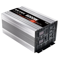 HOULI KC 6000 Watt saf sinüs dalga invertör 12V 220V 6000 W düşük frekanslı İnvertörler dönüştürücüler convoltade 220 je 6000 Watt