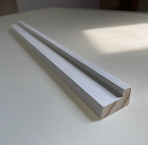 <span class=keywords><strong>2025</strong></span> phong cách mới trắng gesso tráng cửa gỗ thông khung jamb với khắc dòng trang trí đúc cho khách sạn & Bệnh viện cửa tường - Product Image 1